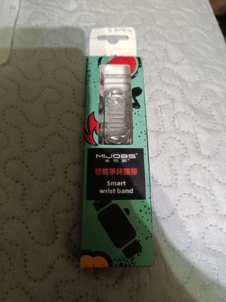 Correas Xiaomi Mi Band 5 Plata y Amarillo