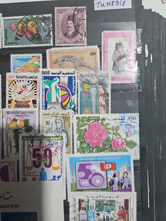 Colección Sellos Túnez