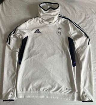 Sudadera Real Madrid Adidas Blanca