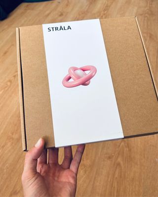 Lámpara LED STRÅLA Ikea Rosa