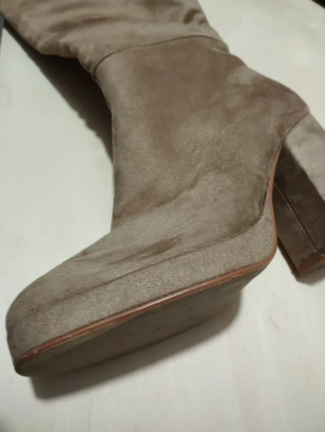 Stivali donna Missglobo beige n.36