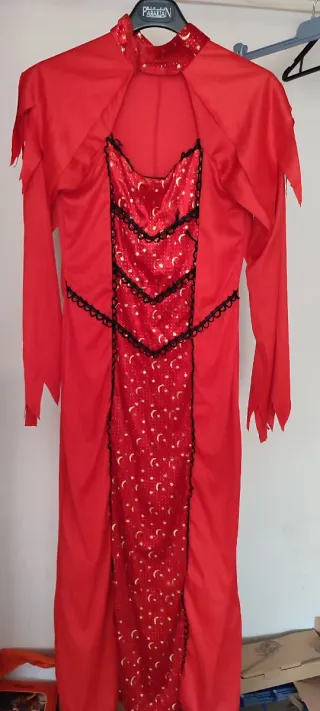 Disfraz de Hada Rojo Talla Única