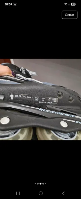 Patines Rollerblade Talla 39