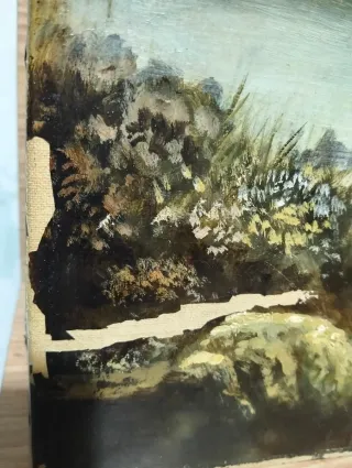 Cuadro antiguo The Walley of the Llugwy