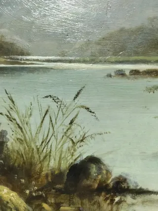 Cuadro antiguo The Walley of the Llugwy