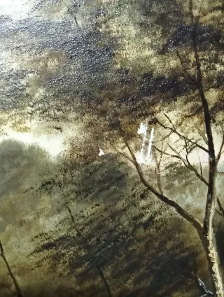 Cuadro antiguo The Walley of the Llugwy