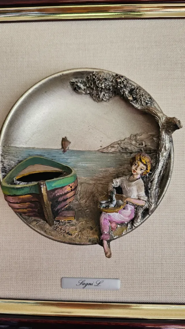 Quadro Argento Sagni L.