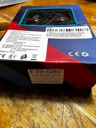 Luces LED Angel Eyes BMW X3 E83