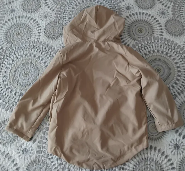 Chaqueta niño beige con forro talla 6 años 