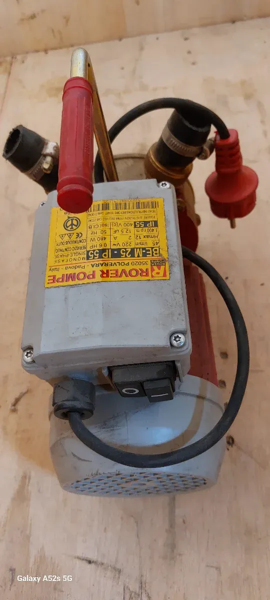 Bomba ROVER POMPE BE-M 25 IP55