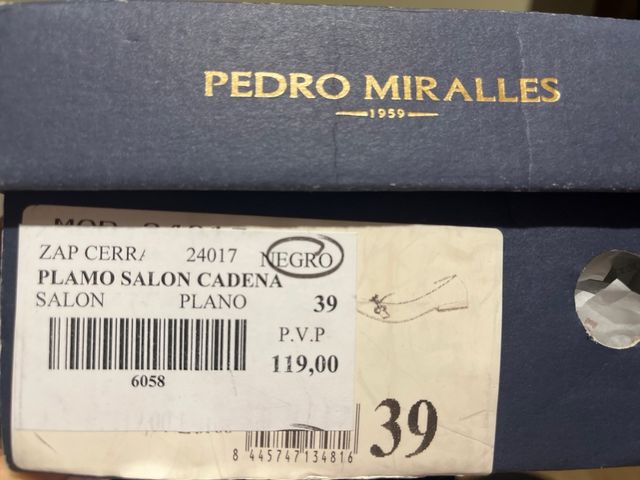 Zapatos Pedro Miralles de Cuero