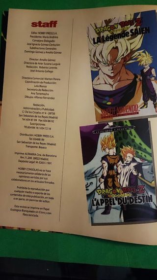 Guía Dragon Ball Z Hobby Consolas Nº1