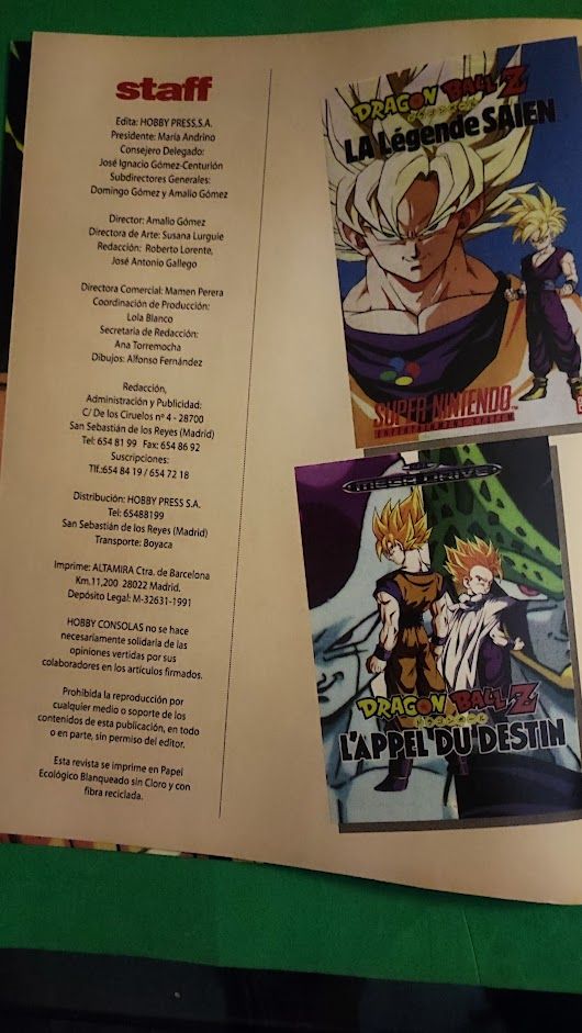 Guía Dragon Ball Z Hobby Consolas Nº1
