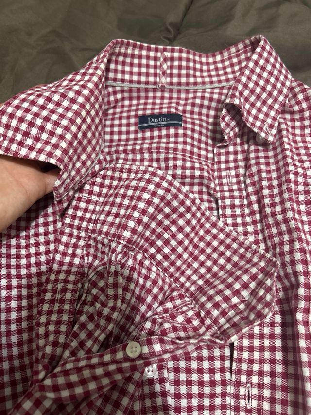 Camisa cuadros Dustin Talla L