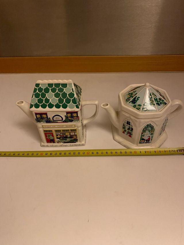 2 Teiere Inglesi Vintage da Collezione