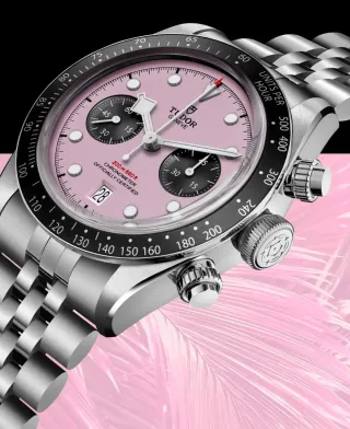 Tudor Black Bay Flamingo Inter Miami