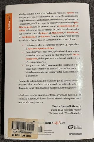 El poder del ketoayuno / Ketofast Rejuvenate Yo...