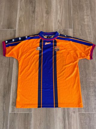 Camiseta FC Barcelona Kappa Naranja 97-98 Talla L