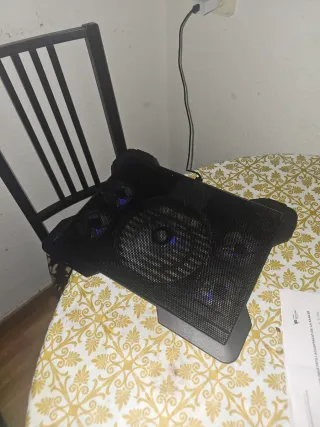 Base Refrigerante Portátil Negra