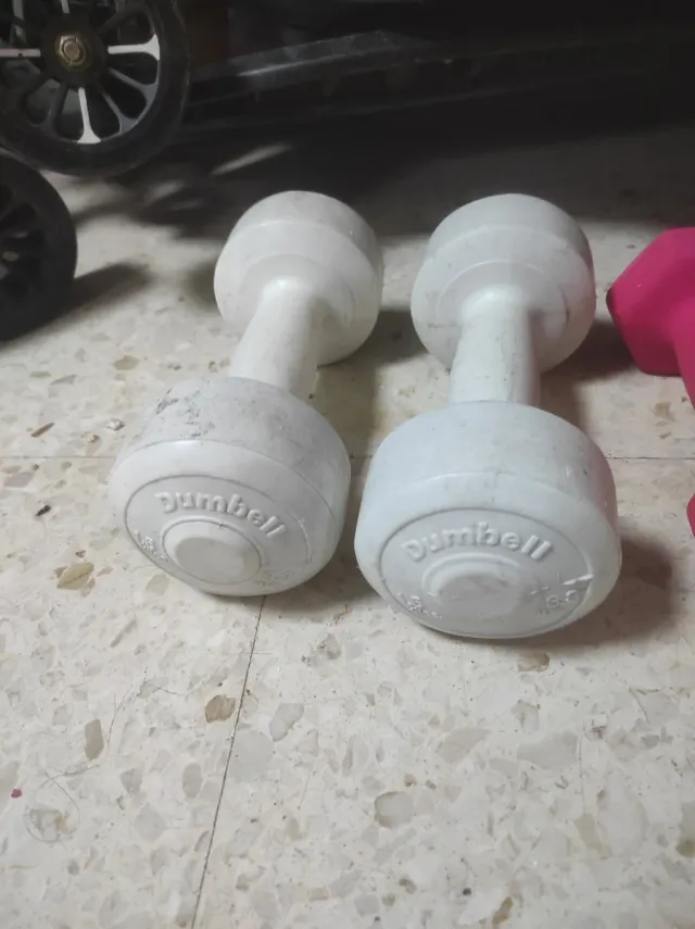 Mancuerna York 2 kg, 3Kg y 1.5 Kg. 