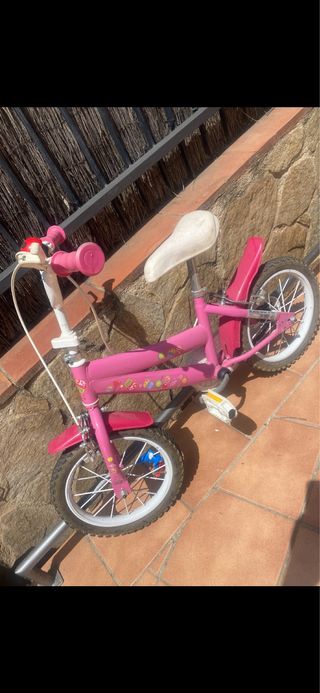 Bicicleta infantil rosa