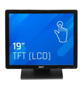 iggual Monitor Táctil de 19" - Compat Aplicaciones