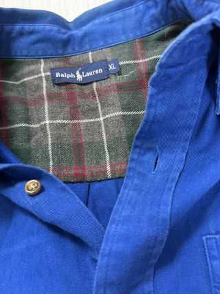 Camicia Polo Ralph Lauren Uomo Blu