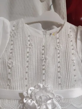 Vestido Niña Bautismo/Comunión Blanco