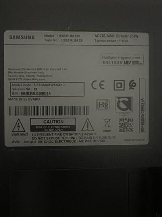 Samsung TV 55 para piezas