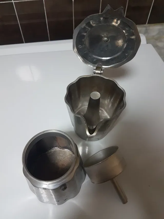 Set di accessori da bar per caffettiera in metallo