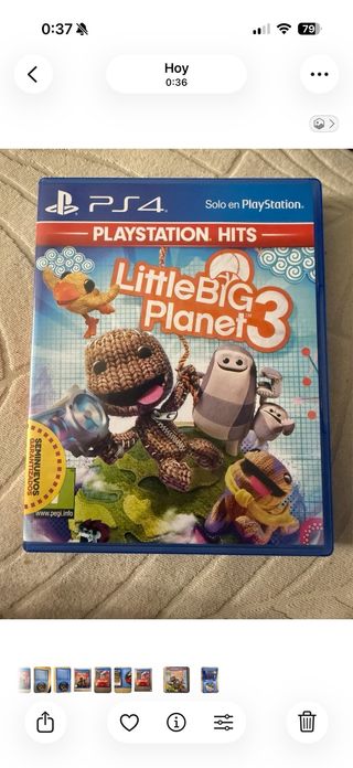 PS4 LittleBigPlanet 3 PlayStation Hits