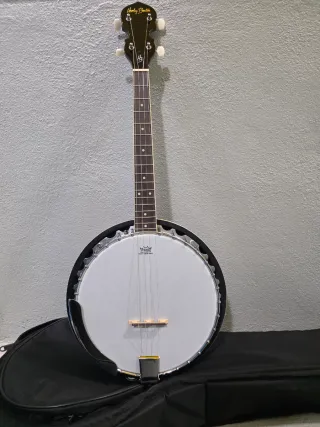 Banjo Harley Benton HBJ-24 Short Tenor + Funda