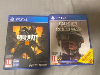 Call of Duty Black Ops 4 y Cold War PS4