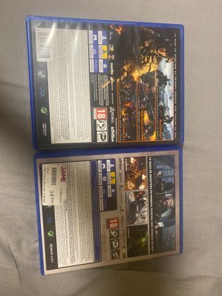 Call of Duty Black Ops 4 y Cold War PS4
