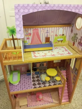 Casa de muñecas KidKraft de madera