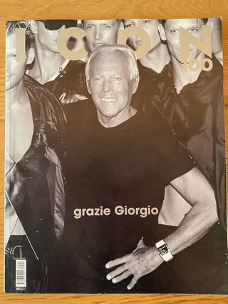 Giorgio Armani Icon Magazine Italia