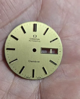 Esfera Reloj Omega Genève Oro