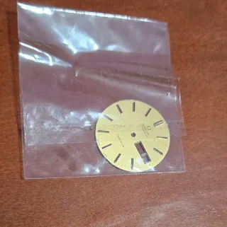 Esfera Reloj Omega Genève Oro