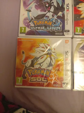 Lote Pokémon Ultra Sol y Ultra Luna 3DS