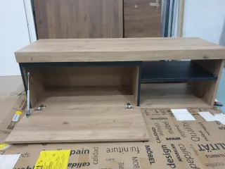 Mueble de salón madera y metal