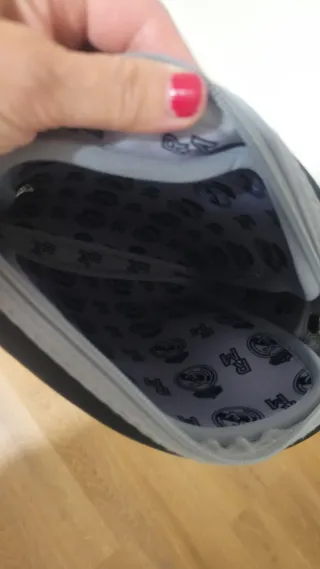 Bandolera Real Madrid Negra y Gris