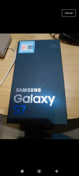 Caja Samsung Galaxy S7 32GB Original Vacía