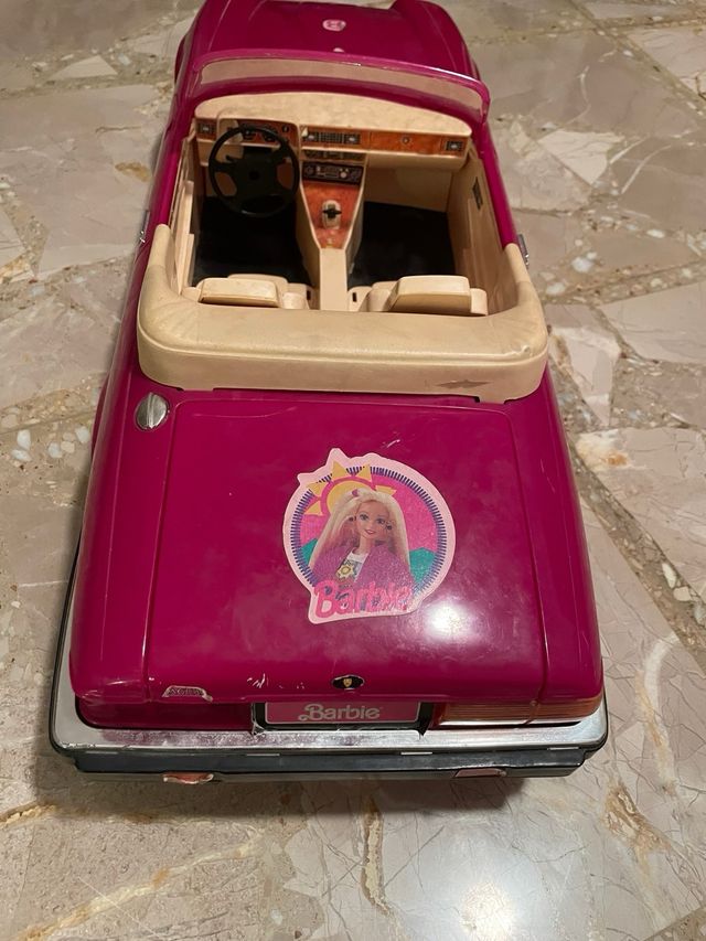 Coche Barbie Descapotable