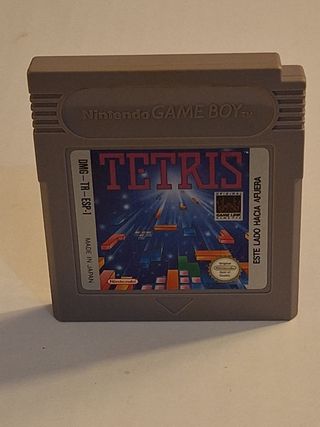 Tetris Nintendo Game Boy DMG-TR-ESP-1