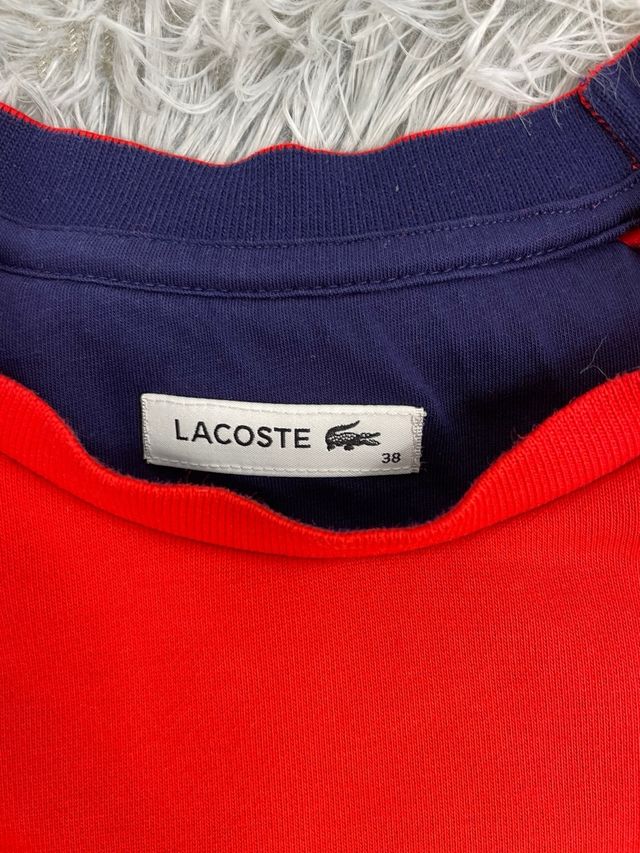 jersey lacoste sudadera talla M