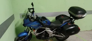 Kawasaki Versys Azul limitada a 2
