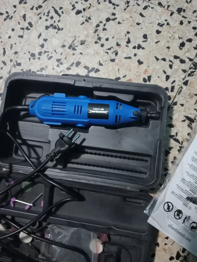 Miniamoladora Silverline DIY Series