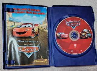 DVD Cars Disney Pixar Español