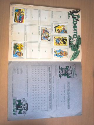 Álbum Cromos Horribles Familias.