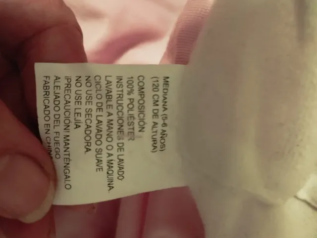 Disfraz niño conejo rosa